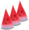 Hohopeti 3 Stück Simulierte Wassermelonenscheiben Lehrmittel Kreatives Wassermelonenmodell Wassermelonendekor Wassermelonenmodelle Simulation Von Wassermelonen Gefälschte