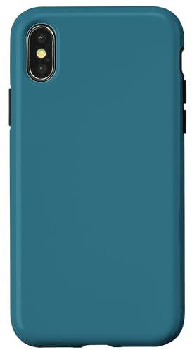 iPhone X/XS Teal Blue Case