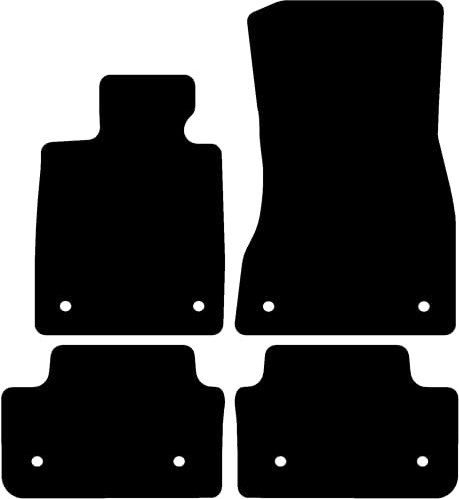 Kovvar Duogrip Gummimatten passend für BMW 5er G60/G61 2023-2025 Passend zur Ausführung: Limousine/Touring