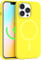 FELONY CASE - Stylish Neon Yellow Case, Compatible with MagSafe - 360° Shockproof Protective Cases Designed for Apple iPhone 13 Pro Max