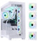 BitFenix CETO High Airflow PC Gaming Case Premium Edition Bianco Panoramico Vetro Temperato - Compatibile con scheda madre con connessione inversa - 4 ventole ARGB Infinity Mirroring (3X Reverse)
