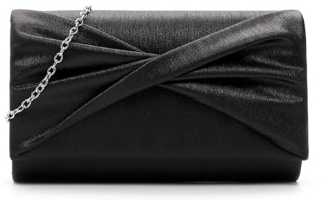 Tamaris Amalia Ribbon Clutch Black