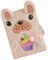 Diary with Lock and Key | Girl Plushie Puppy Diary - Multifunctional Girls Diary with Lock and Keys for Kids, Cute Girl Secret Notebook with Plush Dog Pattern
