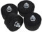 PartyKindom 4Pcs Rubber Feet for Air Compressors Generators Pressure Washers Noise Vibration Reduction Slip Mounting Accessories Lightweight Portable for Easy Installation