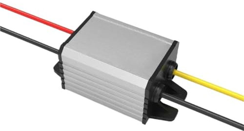 1 Unidad de Fuente de alimentación de 12 V, 24 V a 9 V, 7,5 V, 6 V, 5 V, 4,2 V, 3,7 V, 3,3 V, 3 A, Dispositivo Reductor, módulo de Potencia, Transformador CC-CC for Coche.(12V24V to 5V 3A)