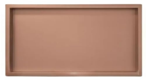 Recessed Shower Caddy, Waterproof Stainless Steel nizer for Shampoo & Toiletries, Rose Gold Bathroom Shelves, 92x32x12.5CM - Stylish Wet Room Storage Solution
