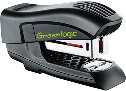 Maped M353011 - Hefter Greenlogic Mini aus recyceltem Kunststoff bis 15 Blatt, schwarz