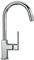 Rubinetto miscelatore monoforo LAVELLO cucina con doccetta monogetto estraibile codice 86cr591 serie OVO – PAINI S.p.A. Rubinetterie – Finitura Cromo