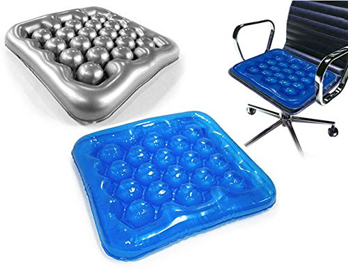 Luft Wasser Kissen (blau Farbe) Luft Wasser aufblasbar Rollstuhl Treiber Auto Kissen Büro Treiber Sitzkissen