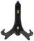 Unknown Wooden display for folding Easel Stands Bowl Plate Holder Book Rack, 7 Sizes , Black, 8inch