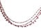 MISUVRSE Choker-Halskette mit rotem Blut, Kristall, unregelmäßiges Blut, tropfendes Blut, Hochzeitsschmuck für Frauen, Bluttropfen-Halskette, Schmuck, Kristall
