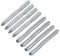 sourcing map M6 Hanger Bolts Length 2-3/8(60mm) Double Headed Bolts Self-Tapping Screw 6mm Wood Joint Furniture Legs 8pcs
