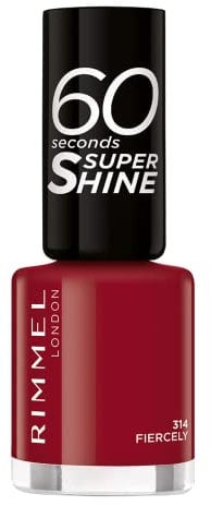 Rimmel London 60 Seconds Super Shine 8ml 314 FIERCELY