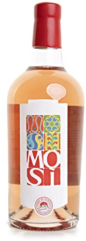Terre Di San Vito Malbec Mosi Organic Rosé Wine 75cl (ABV 13% Alcohol) | Made with 100% Organic Bombino Nero | Italian Red Wine Grape Grown in Southern Italy | Steel Barrel-Aged for Six Months