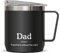 Dad Mug - Superhero Without A Cape | Stainless Steel Tea/Coffee Dad Mug Tumbler with Handle (300ml/ 10.1oz) Vacuum Insulated Travel Tumbler Cup | Dad Gifts from Daughter & Son | VAHDAM