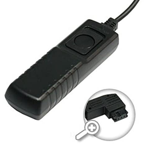 CELLONIC® Fernauslöser für Konica Minolta Dynax 7D, Dynax 5D, DiMAGE A2, DiMAGE A1 Kamera - Kabelauslöser RC-1000L, RC-1000S Fernbedienung, Kabel Auslöser Camera Remote Control Shutter Release