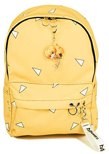 Maxers Schulranzen Outdoor Casual Schultern Rucksack Reise Daypacks für, Agatsuma Zenitsu, L