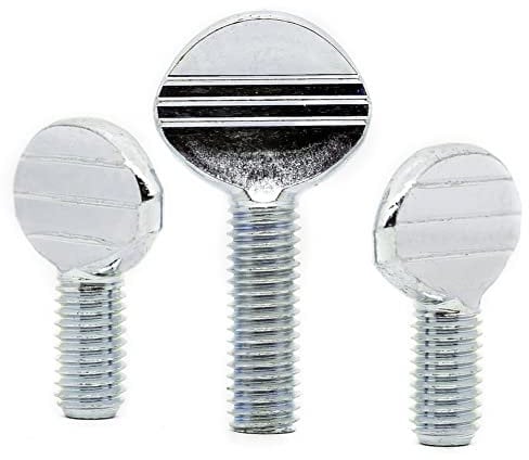 M6 (6mm x 20mm) Thumb Screws Wing Bolts Carbon Steel AN264 (Pack of 10)