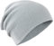 Villand 100% Kaschmir Mütze für Damen und Herren mit Geschenkbox, doppellagige Kaschmir Strickmütze, übergroße Winter Skimütze (Hellgrau)