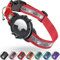 AirTag Katzenhalsband, Reflektierend Air Tag Halsband Katze, GPS Katzenhalsband mit Verstellbares und Glocke, Integriertes Apple Air Tag Katzen Halsband, Geeignet Für Katzen Welpen[Rot][XS]