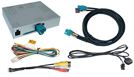 maxxcount Rückfahrkamera-Interface + 2X Video-In kompatibel mit Audi mit MMi3G 4-Pin HSD und kompatibel mit VW RNS850