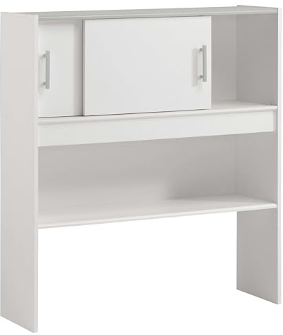 Miroytengo Kopfteil oder Schrank für Jugendzimmer, Candy, Weiß, matt 108 x 98 x 28 cm