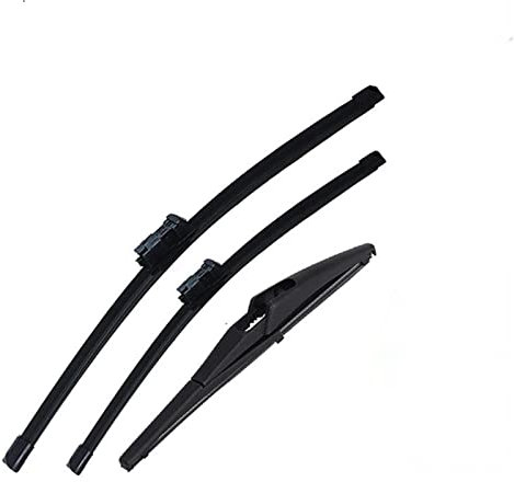 CRILI Juego De Escobillas Limpiaparabrisas Delanteras Y Traseras, para FIAT 500L 2012-2016 Juego De Escobillas Limpiaparabrisas Delanteras Y Traseras