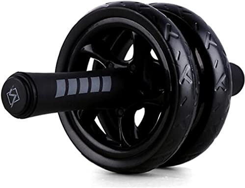 Ab Roller Wheel Jump Rope No Noise Bauchrad Ab Roller mit Matte for Arm Waist Leg Exercise Gym Fitness Equipment Equipment for Bauch (Color : Black A)