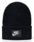 Nike Strickmütze Beanie Cap Logo schwarz Unisex, Schwarz