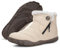 Gaatpot Barefoot Botas de Nieve Mujer Botines de Invierno Cálidas Forradas Zapatillas Minimalistas Pies Ancho Antideslizante Beige 39