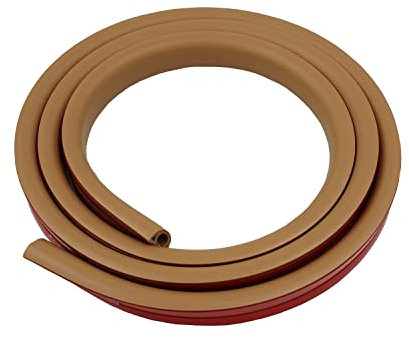 ZZLQIAN Flexibler Klein Kabelkanal | Einfache Montage | Kabelschacht zum und Sortieren von Kabel | Kabelabdeckung Selbstklebend für alle Netzkabel in Haushalt (Braun, 300 × 2 cm)