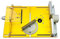 Frästisch-Einsatzplatte, Kreissägen-Flip-Cover-Platte, Messgeräteführung, Aluminiumprofil-Gleithalterungen (Set mit gelben Platten)