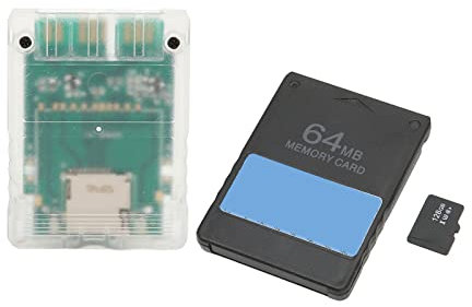 Memory Card Reader, Portable Stable Plug and Play Universal Card Reader Adapter for Game Consoles (Fat Consoles)