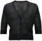 OPUS Damen Strickjacke | Cardigan DORIFA Regular aus Leinen Mix Coal Blue, 44