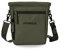 Vitomalia® Deluxe Tasche für Hunde: Multifunktionale Umhängetasche mit waschbarer Leckerlitasche, Gassitasche, Futtertasche, Kotbeutelspender & Magnetverschluss - Perfekt für Gassi & Trainig (Khaki)
