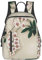 KoNsev Bell Orchideen-Rucksack, elementar, für Mädchen und Jungen, modisch, lässig, Tagesrucksack, Reisen, Uni, Lehrer, Schwarz , Einheitsgröße
