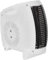 UBOON Calefactor Eléctrico 2000W, Calentador de Baño, Cocina y Habitación, Ideal para Superficies de hasta 20-25m², 3 Velocidades y Termostato Ajustable (Blanco Vertical)