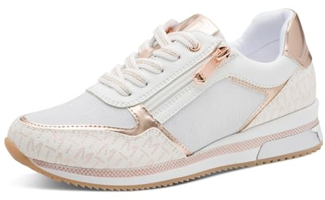 Marco Tozzi Baskets Femme Semelle intérieure Feel Me Amovible Douce Doublure Douce Vegan Moderne