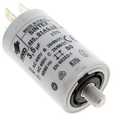SOS Accessoire Condensateur 3mf 450V 55x28 mm pour Lave-vaisselle WHIRLPOOL 481281728499