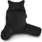 WUDLEP Reading Pillow, Extra Large 78cm/31in Bed Rest Pillow with Detachable Neck Roll for Sitting in Bed or Couch, Adult Back Pillow for Watching TV/Gaming/Relaxing (Black)