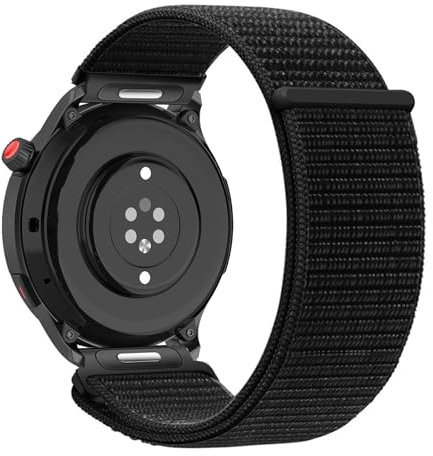 Nylon Bracelet de Montre pour Amazfit GTR 4 Sangle, avec Réglable à Libération Rapide Souple Bande de Remplacement pour Femme et Homme Compatible avec Amazfit GTR 4 Bracelet (12)