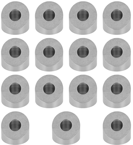 Be In Your Mind Lot de 15 Rondelles Biseautées d'angle de 1/4 Po en Acier Inoxydable à 30 Degrés pour Garde-corps à Câbles de 1/8 Po à 3/16 Po