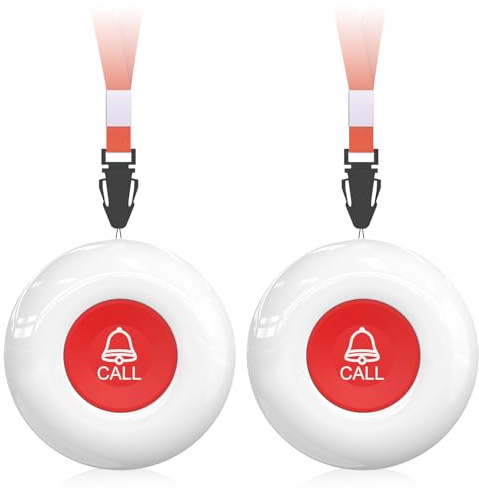 ChunHee 2 Pack Call Button Connectable Receiver