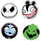 Neca Nightmare Before Christmas Nbx Character Heads Coasters (Set Of 4)