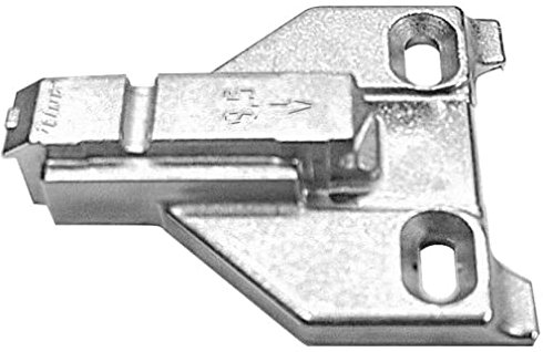 Blum 175L6030.21 - Placa adaptadora para marco de cara superior con montaje central y 3 mm de distancia