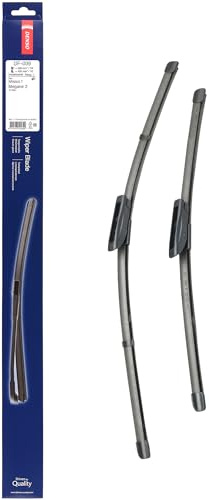 DENSO Flachwischer-Set DF-009 (600/450 mm, Linkslenker): Zwei leise, langlebige Wischer mit aerodynamischem Design. OEM-Qualität, breite Kompatibilität, 2 Jahre Garantie.