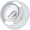 Siamp Optima 49 Dual Flush Chrome Toilet Push Button 34494907, Multi-Colour