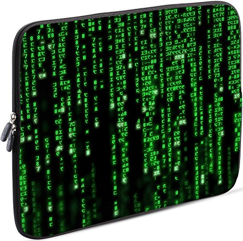 Sidorenko Laptop Tasche für 17-17,3 Zoll - Universal Notebooktasche Schutzhülle - Laptoptasche aus Neopren, PC Computer Hülle Sleeve Case Etui, Grün