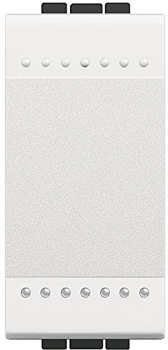 BTicino SN4005 Livinglight Kit Pulsante Light, 1P, 10 A, Bianco