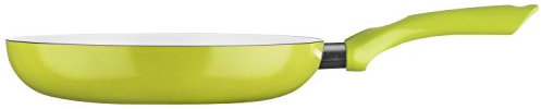 Premier Housewares Ecocook Ceramic Non Stick Frying Pan, Lime Green - 26cm